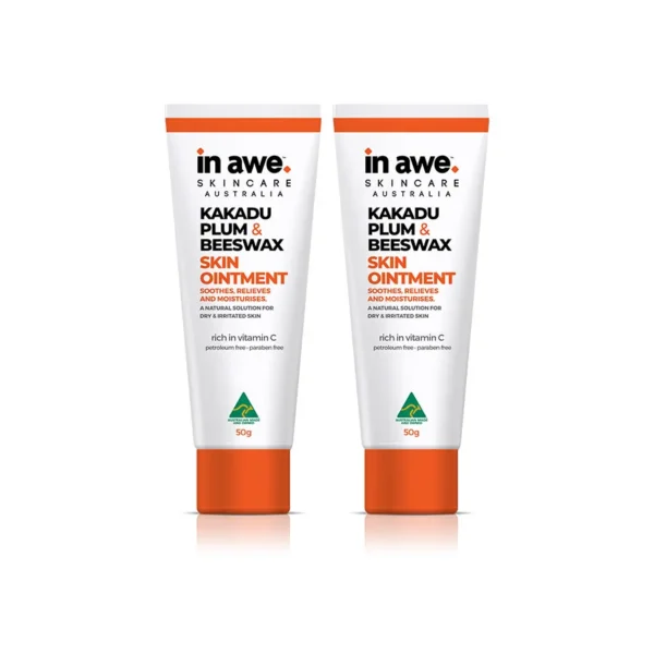 Kakadu Plum & Beeswax Skin Ointment 50g 2 Pack