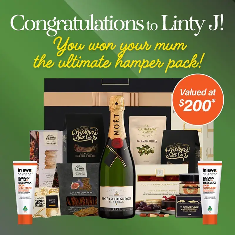 News: The Winner of the Mothers Day Ultimate Hamper Pack!