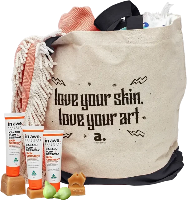 Buy 3 Skin Ointments & Get 1 Free Tote Bag - Black