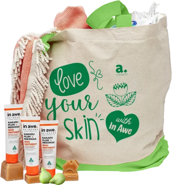 Buy 3 Skin Ointments & Get 1 Free Tote Bag - Green
