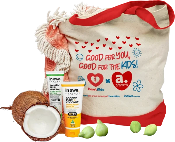 Beach Pack with Tote Bag - HeartKids
