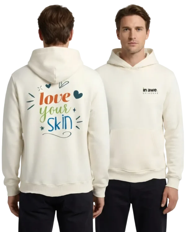 Love Your Skin Relaxed Hoodie - Large